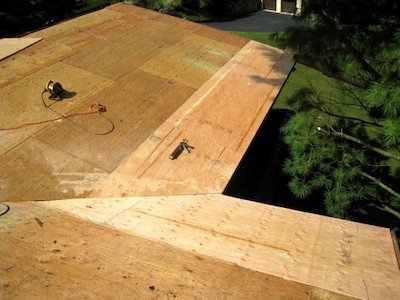 屋面木板检查